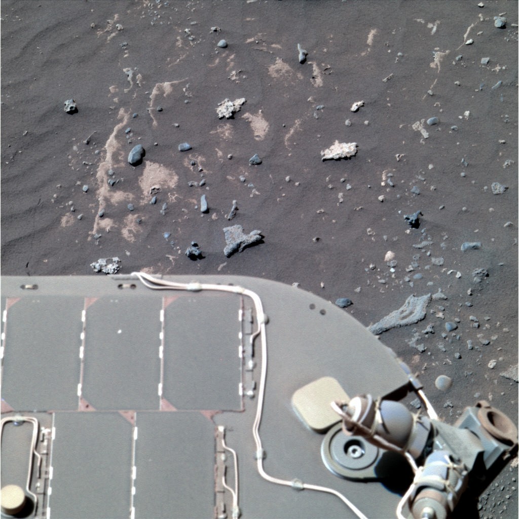 Click to enlarge Spirit Image on Sol 820